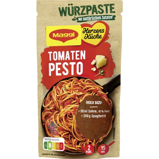 Herzensküche Tomaten Pesto 85G 3 Herzensküche Tomaten Pesto 85G